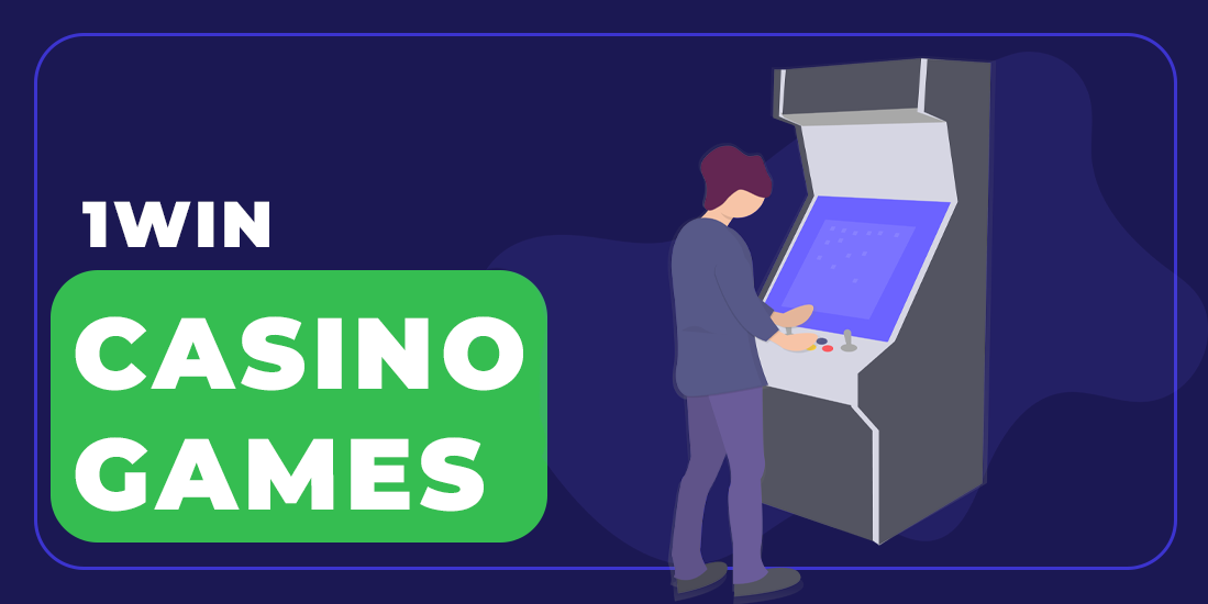 All existing casino games on the 1win.