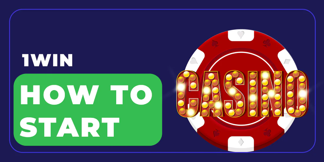 1win how to start playing on the live casino.