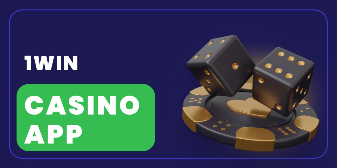 playing casino games via the app